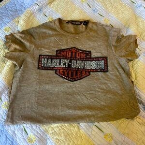 Harley Davidson Studded Logo Tee